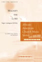 Magnify the Lord SATB choral sheet music cover